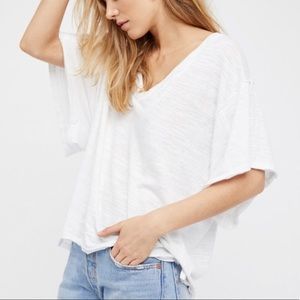 Free people slouchy t shirt